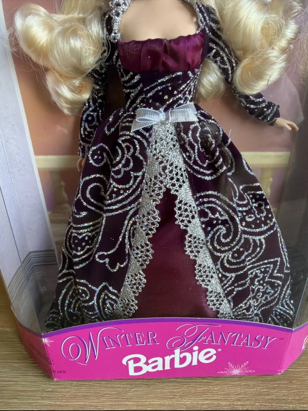 Barbie Winter Fantasy Doll Holiday Special Ed Vintage 1996 Christmas 17249 NEW - Picture 3 of 8